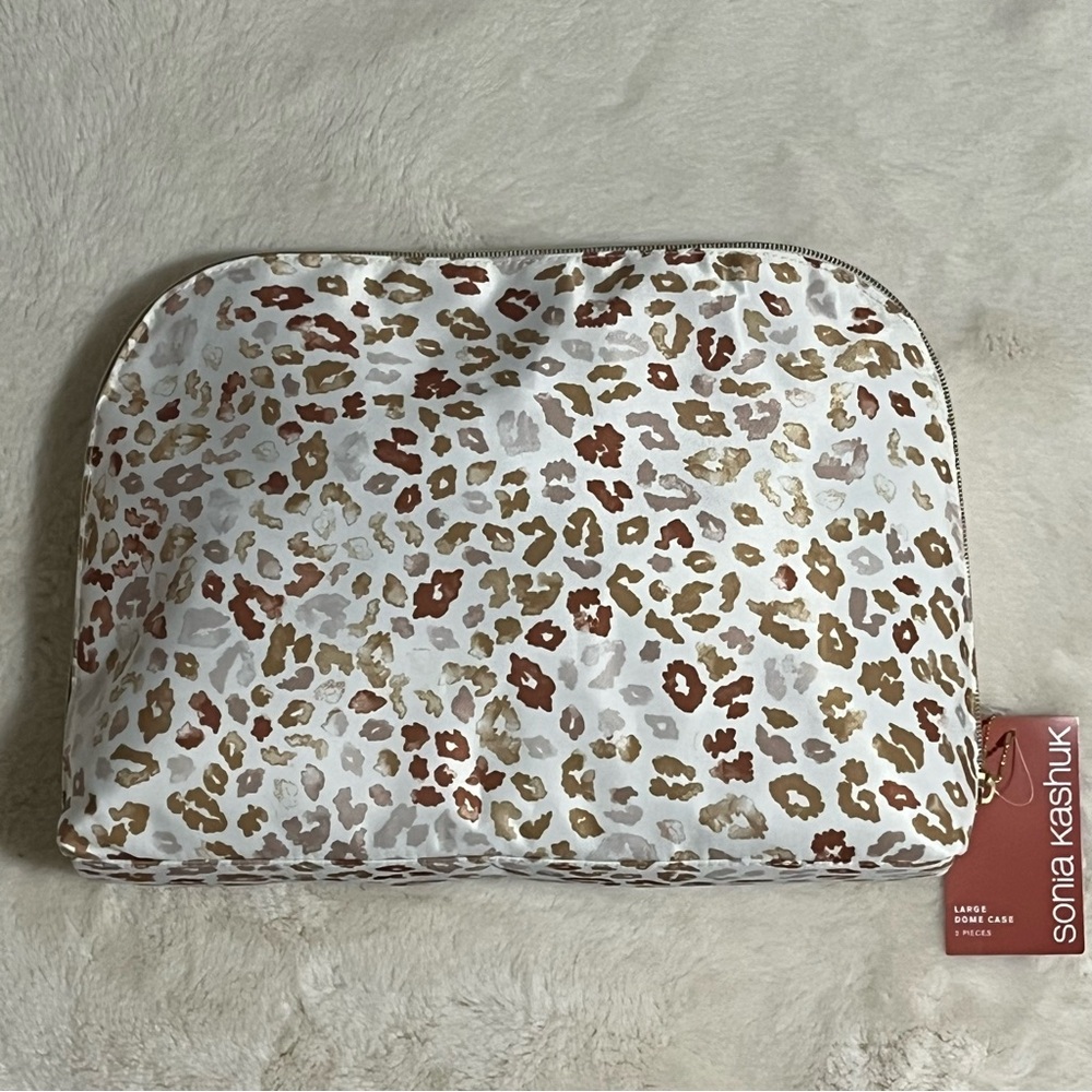 Sonia Kashuk Bundle Large Travel Toiletry Bag And Limited Edition Eye Brush Set - Picture 5 of 11